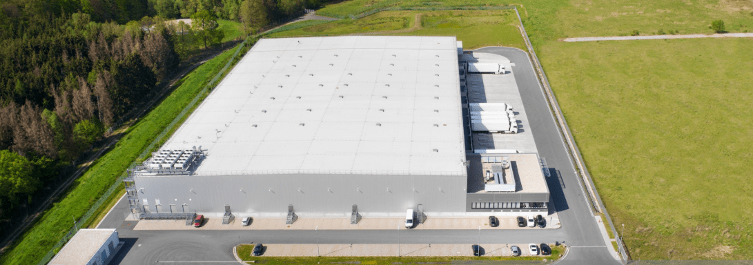 Big cieling from drone view Commercial Roofs